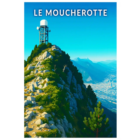 Affiche - Le Moucherotte