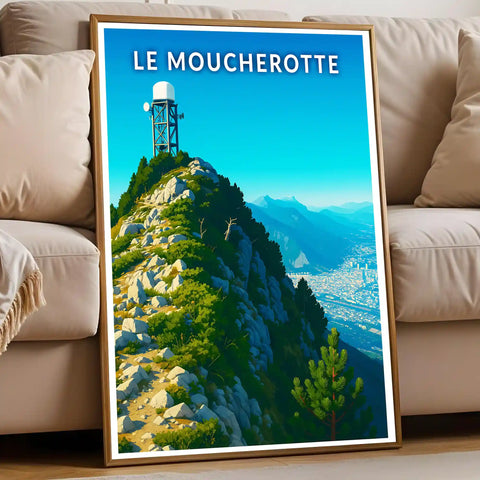 Affiche - Le Moucherotte