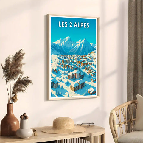 Affiche - Les 2 Alpes