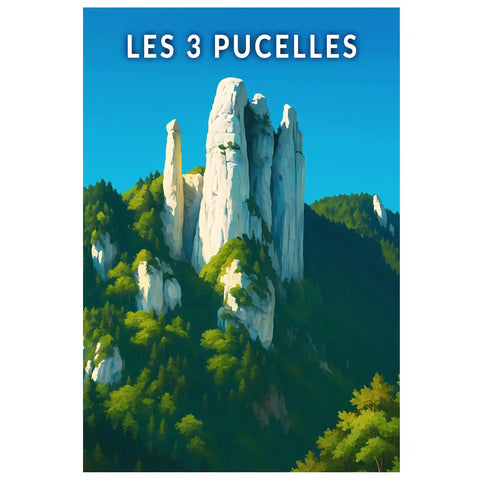 Affiche - Les 3 Pucelles
