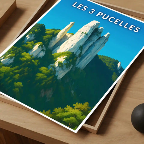 Affiche - Les 3 Pucelles