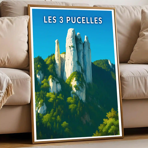 Affiche - Les 3 Pucelles