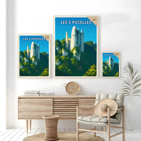 Affiche - Les 3 Pucelles