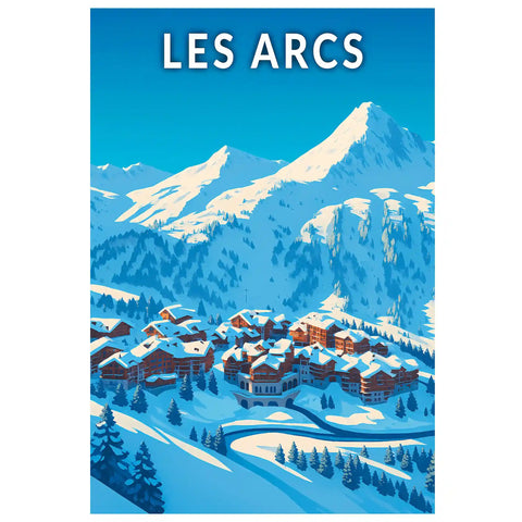 Affiche - Les Arcs