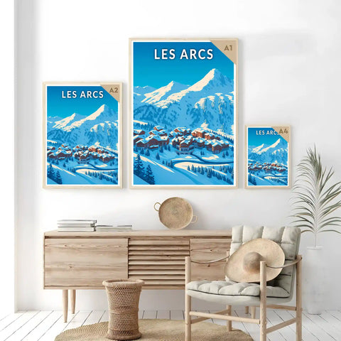 Affiche - Les Arcs