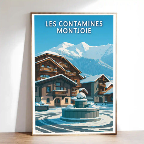 Affiche - Les Contamines-Montjoie