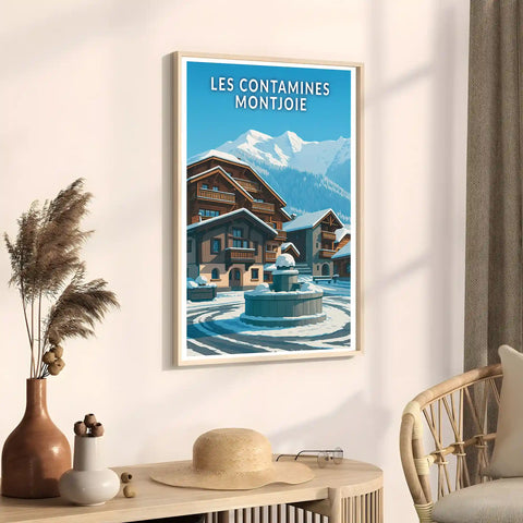 Affiche - Les Contamines-Montjoie
