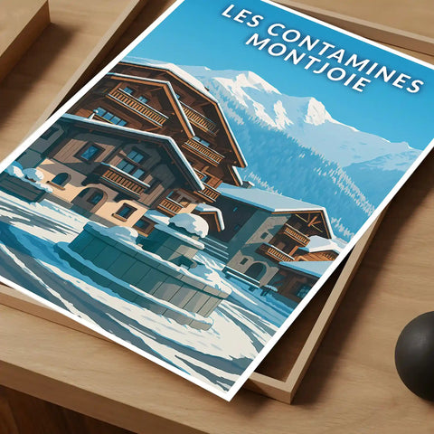 Affiche - Les Contamines-Montjoie