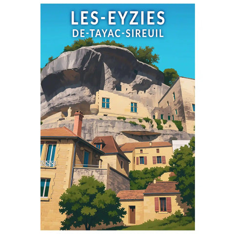 Affiche - Les Eyzies-de-Tayac-Sireuil