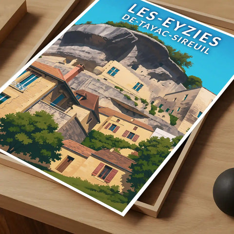 Affiche - Les Eyzies-de-Tayac-Sireuil