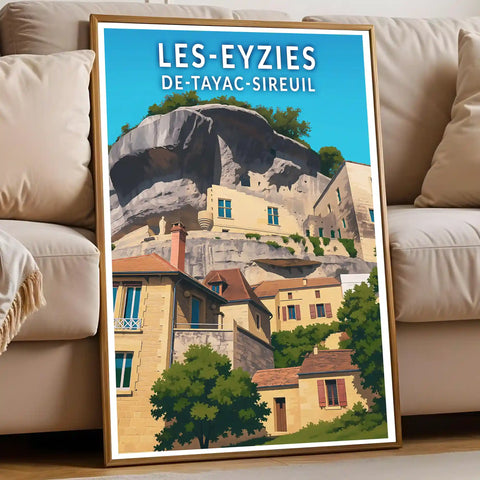Affiche - Les Eyzies-de-Tayac-Sireuil