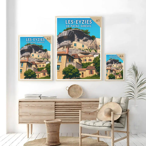 Affiche - Les Eyzies-de-Tayac-Sireuil
