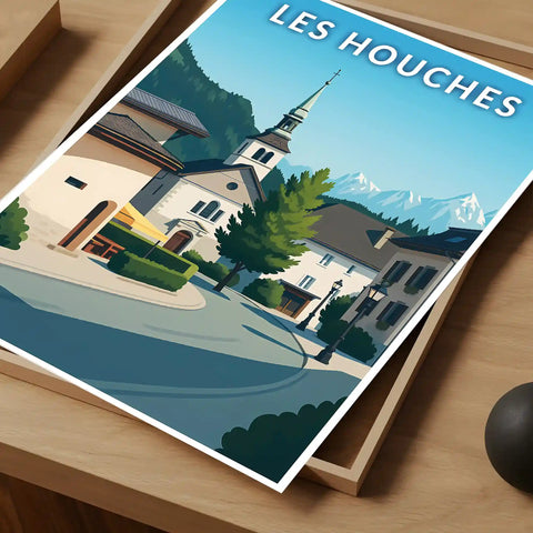 Affiche - Les Houches