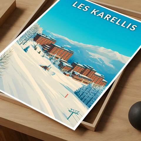 Affiche - Les Karellis