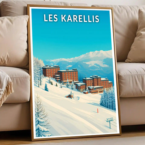 Affiche - Les Karellis