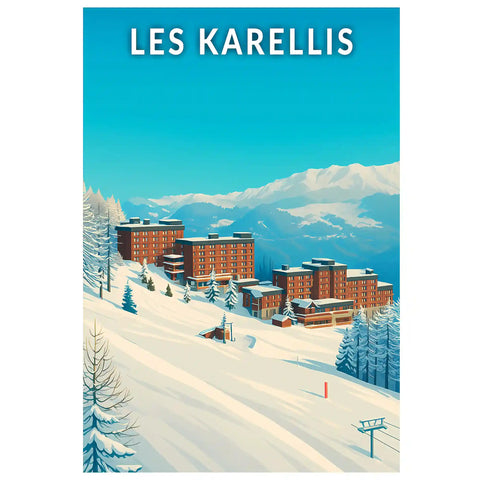 Affiche - Les Karellis
