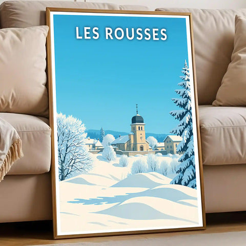 Affiche - Les Rousses