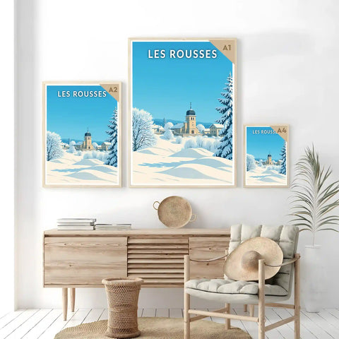 Affiche - Les Rousses