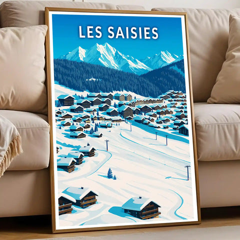 Affiche - Les Saisies
