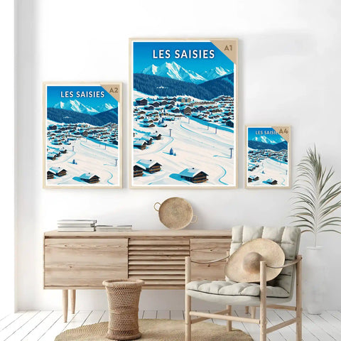 Affiche - Les Saisies