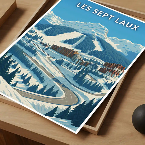 Affiche - Les Sept Laux
