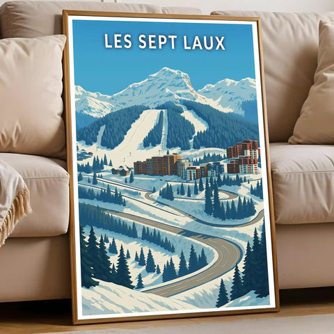 Affiche - Les Sept Laux