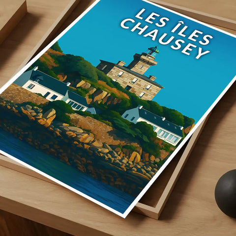 Affiche - Les Îles Chausey