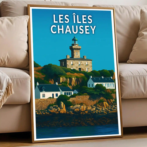 Affiche - Les Îles Chausey