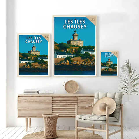Affiche - Les Îles Chausey