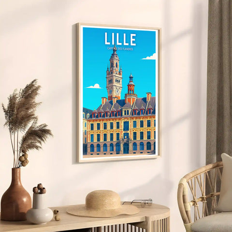 Affiche - Lille - Capitale des Flandres