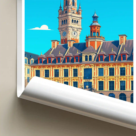 Affiche - Lille - Capitale des Flandres