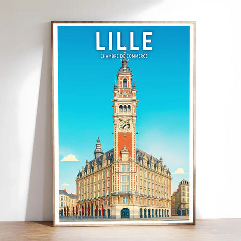 Affiche - Lille - Chambre de Commerce