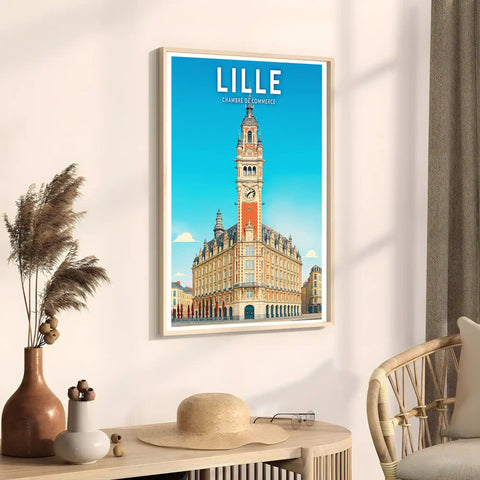 Affiche - Lille - Chambre de Commerce
