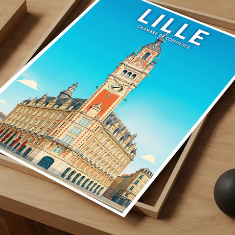 Affiche - Lille - Chambre de Commerce