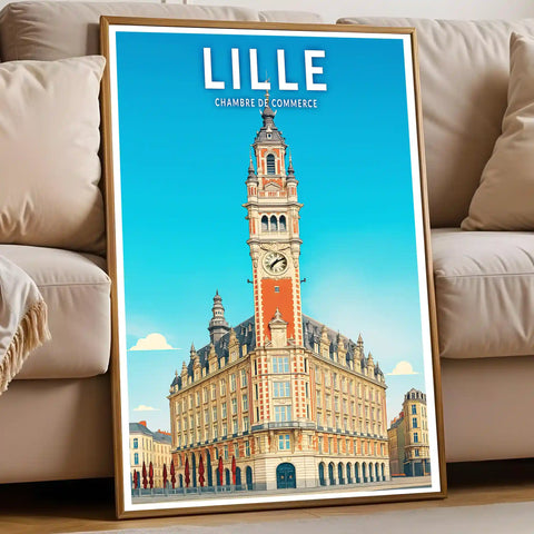 Affiche - Lille - Chambre de Commerce