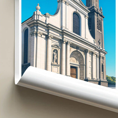 Affiche - Lille - Église Saint-Étienne