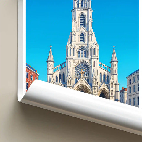 Affiche - Lille - Église du Sacré-Coeur
