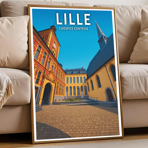 Affiche - Lille - L'Hospice Comtesse