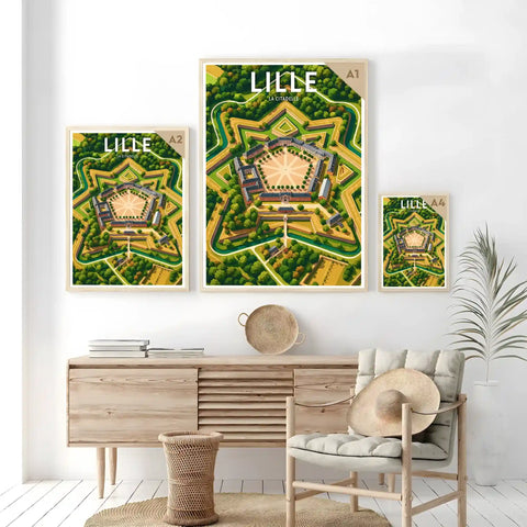 Affiche - Lille - La Citadelle