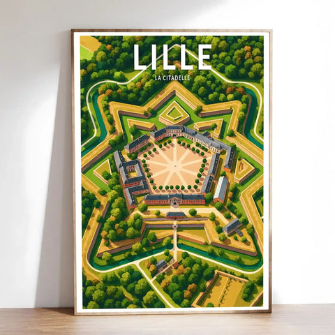 Affiche - Lille - La Citadelle