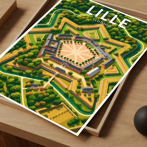 Affiche - Lille - La Citadelle