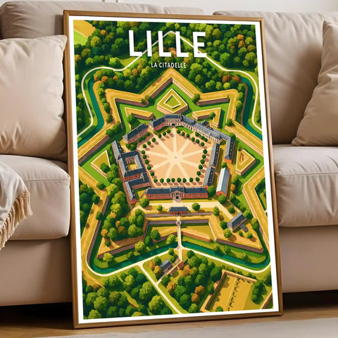 Affiche - Lille - La Citadelle