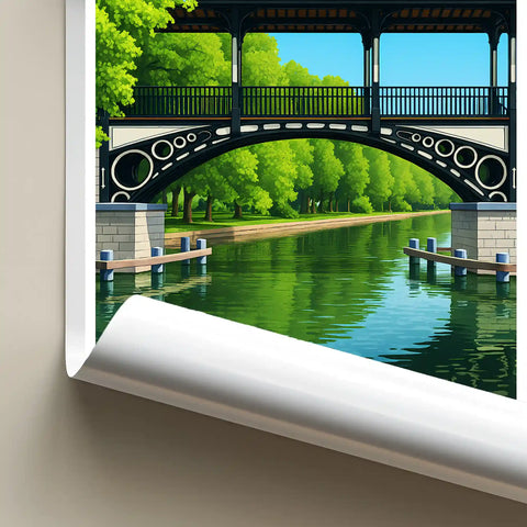 Affiche - Lille - Le Pont Napoléon