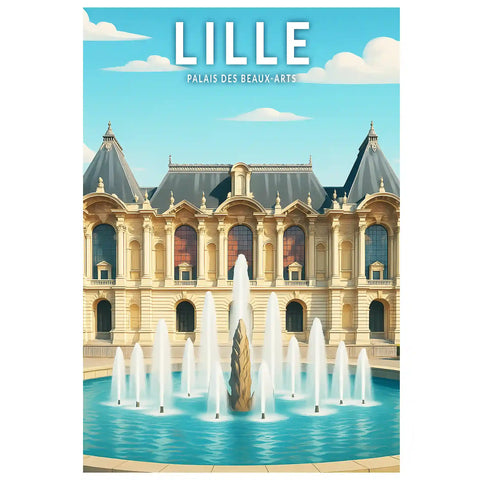 Affiche - Lille - Palais des Beaux-Arts