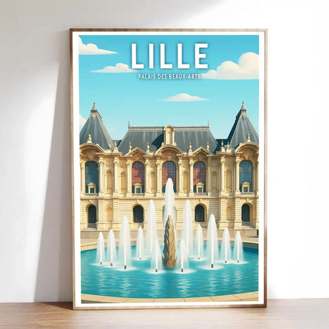 Affiche - Lille - Palais des Beaux-Arts