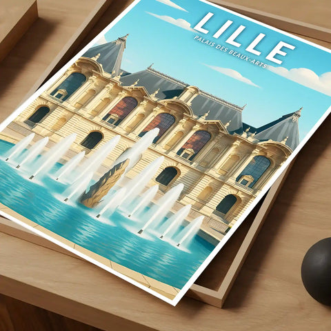 Affiche - Lille - Palais des Beaux-Arts