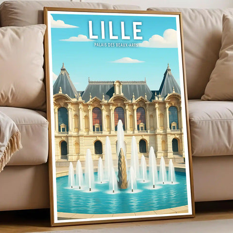 Affiche - Lille - Palais des Beaux-Arts