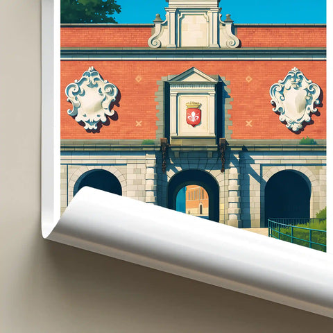Affiche - Lille - Porte de Gand
