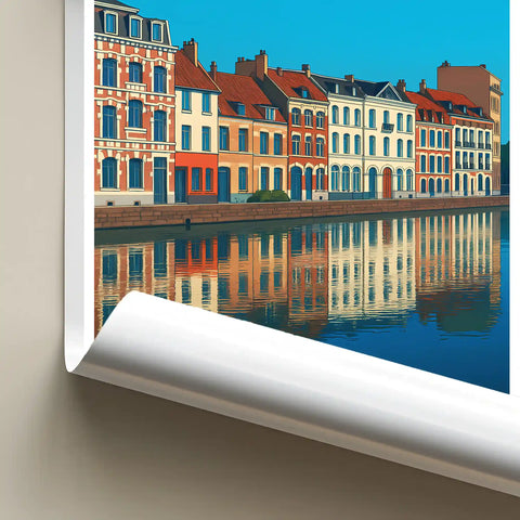 Affiche - Lille - Quai du Wault