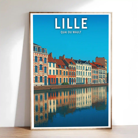 Affiche - Lille - Quai du Wault